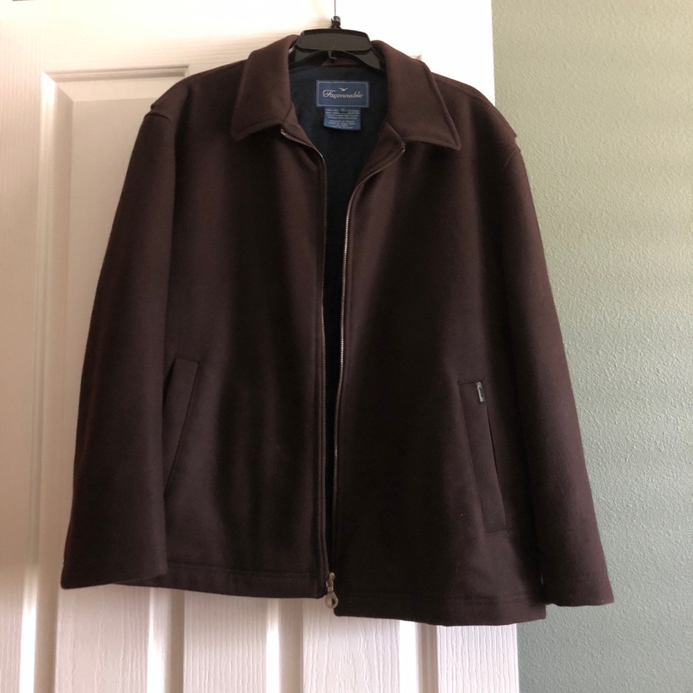 Faconnable Brown Coat